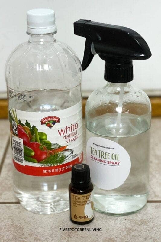 tea tree oil and vinegar