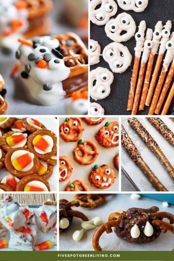 halloween pretzel treats