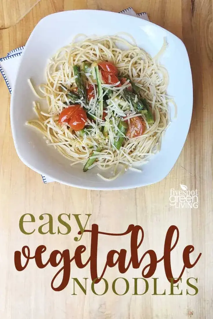 vegetable pasta recipe