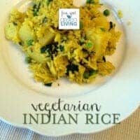 Easy Vegetarian Indian Rice and Potatoes