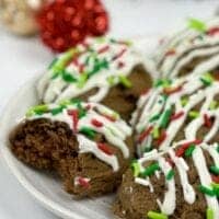 chocolate sweet potato cookies with sprinkles