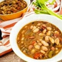 crockpot bean soup with celery