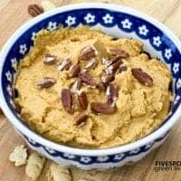 sweet potato cookie dough closeup