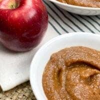 applesauce constipation remedy closeup