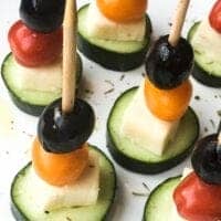 greek salad skewers