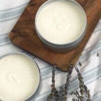 DIY Eczema Cream in container