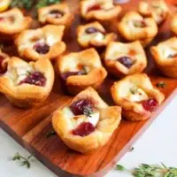 Cranberry Brie Bites