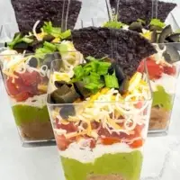 Gluten Free Taco Dip Cups
