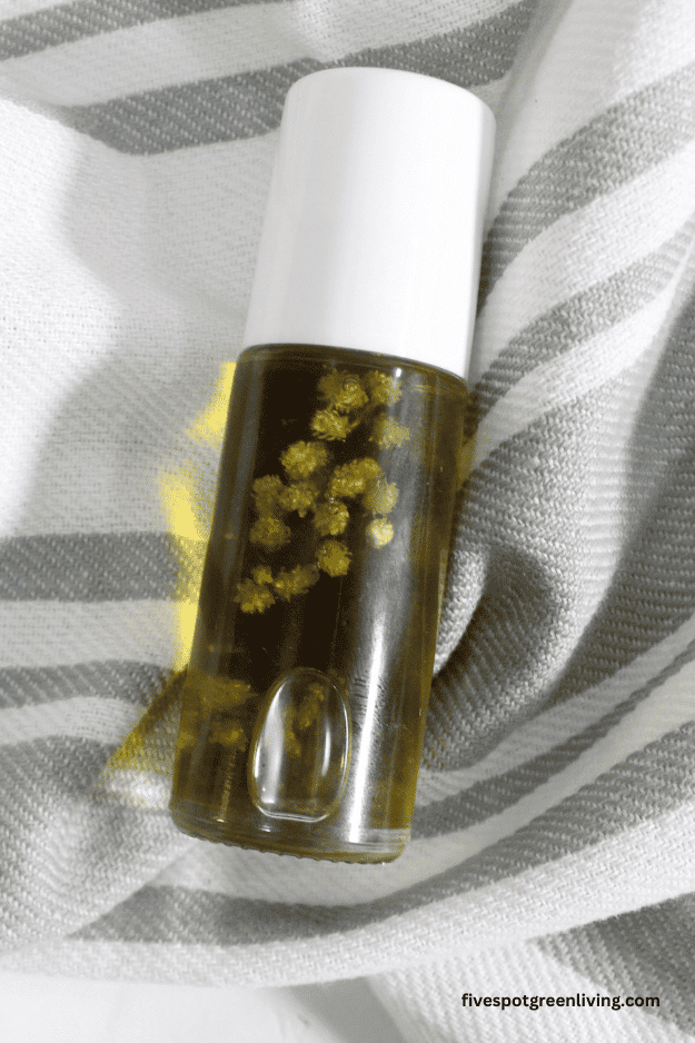 DIY Natural Herbal Muscle Relaxer Roller Blend